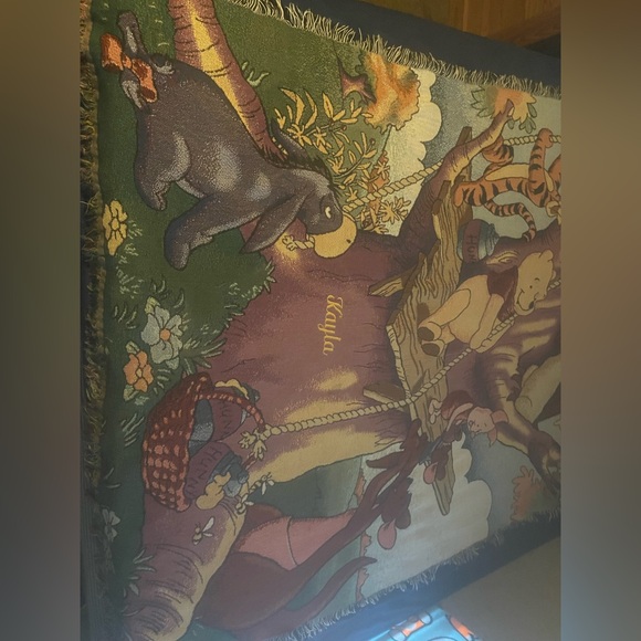 Winnie the pooh name blanket - Picture 3 of 3